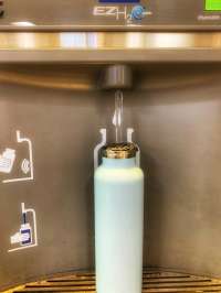 Travel Water Bottle Metal refillable